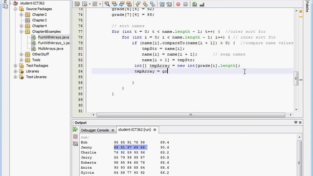 Java Array - Sorting MultiDimensional Arrays смотреть онлайн