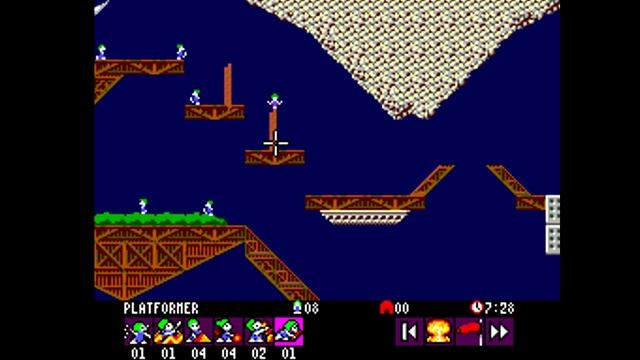 Lemmings 2: The Tribes {Medieval Tribe} [Sega Master System Longplay] (1994) Spidersoft смотреть онлайн