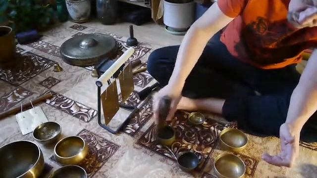 звукотерапия. Meditation, relaxation, sound therapy Медитация. Тибетские поющие чаши чакра Исцелени смотреть онлайн
