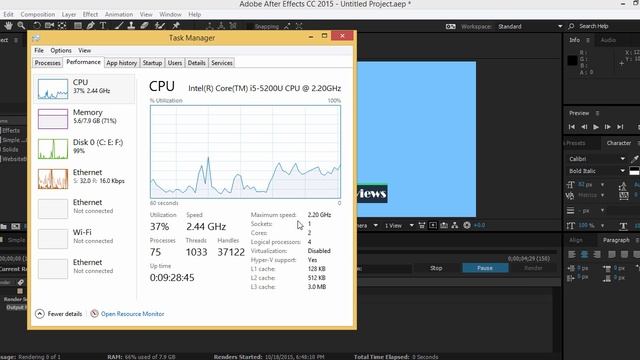 After Effects Project Export in HP ProBook 450 G2 смотреть онлайн