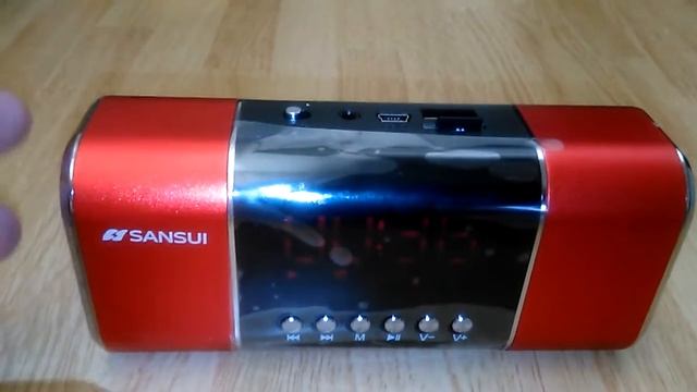 SANSUI BOOM IN A BOX! mini Stereo смотреть онлайн
