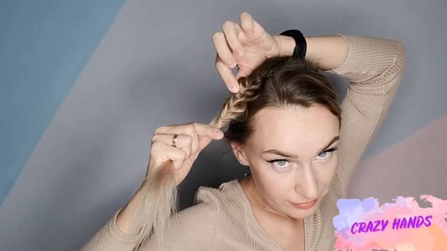 Видео. Прическа на каждый день с косой смотреть онлайн