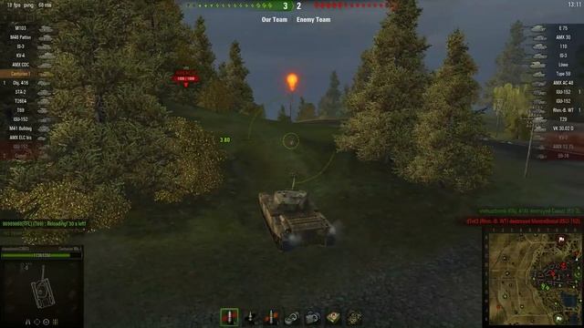 World of Tanks - Centurian MK I - Siegfried Line - TD Mission - 1 Kill смотреть онлайн