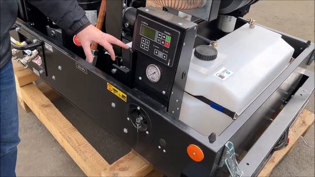 Обзор дизельного компрессора Atmos PDK 33 (Чехия) и демонстрация работы смотреть онлайн