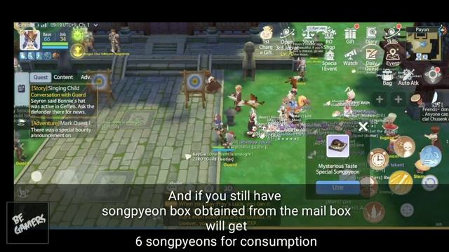 Millie's Songpyeon Shop & Moon Rabbit Paradise Dungeon Event - RAGNAROK ORIGIN смотреть онлайн