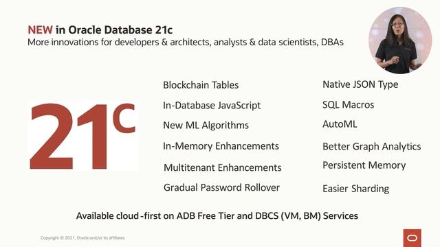 Oracle Database: What's new, what's next смотреть онлайн