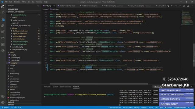 Create maintenance user role data table Laravel 8.XX | #10 смотреть онлайн