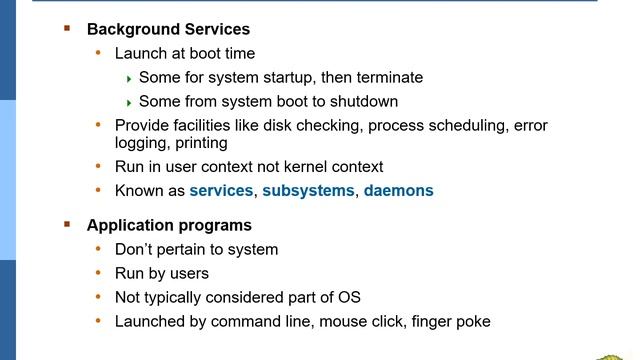 Operating System Concepts Chapter 2 - Operating-System Services смотреть онлайн