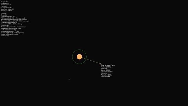N-Body Gravity-Simulation v0.5 смотреть онлайн