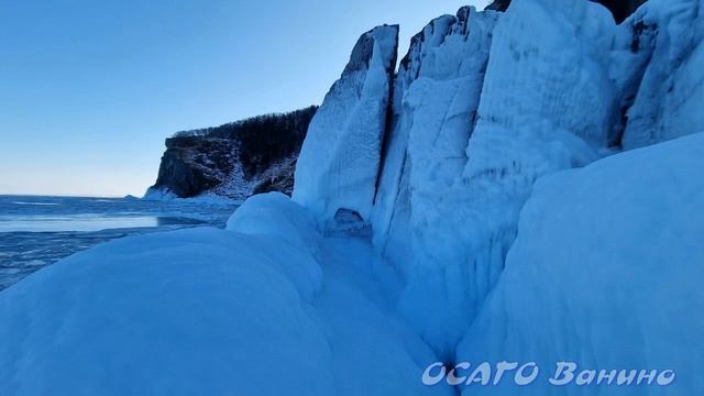 СовГавань Ванино во льдах. Горячий источник р.Тутто. Рыбалка жжёт! 3D ёлка в Ванино. смотреть онлайн