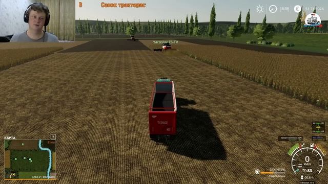Стрим Farming Simulator19! Пытаемся играть реалистично на карте Новотроицкое. смотреть онлайн