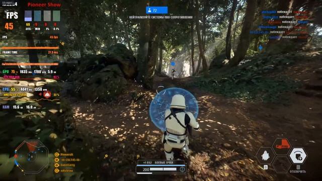 STAR WARS Battlefront 2 ★ GTX 1060 6GB + AMD Ryzen 5 2600X [EPIC MAX SETTINGS 1080p] смотреть онлайн