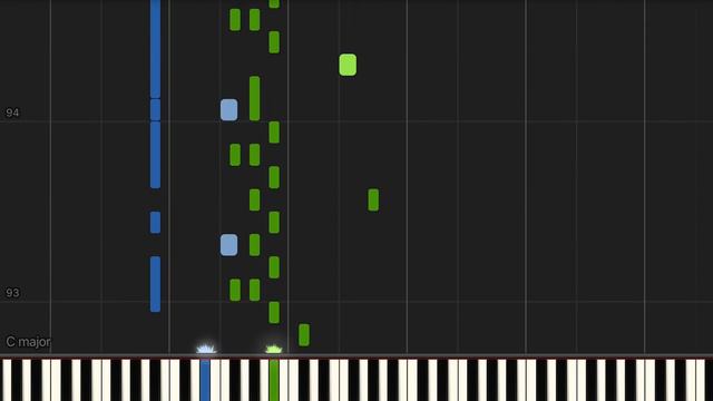 Ice Skaters- Winter Eludes- Karim Kamar Synthesia смотреть онлайн
