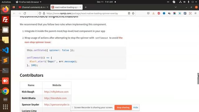React Native Loading Spinner Overlay | React Native Tutorial смотреть онлайн