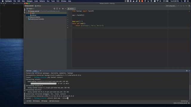 FastAPI Tutorial - Quickstart Guide смотреть онлайн