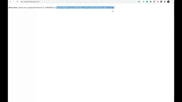 HTTP Error 500 (Resolved) The page is not working, Currently unable to handle this request. смотреть онлайн