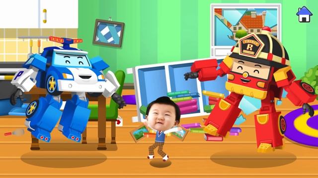 Earthquake safety tips! 30min | Robocar Poli Earthquake Game | KIGLE GAMES смотреть онлайн