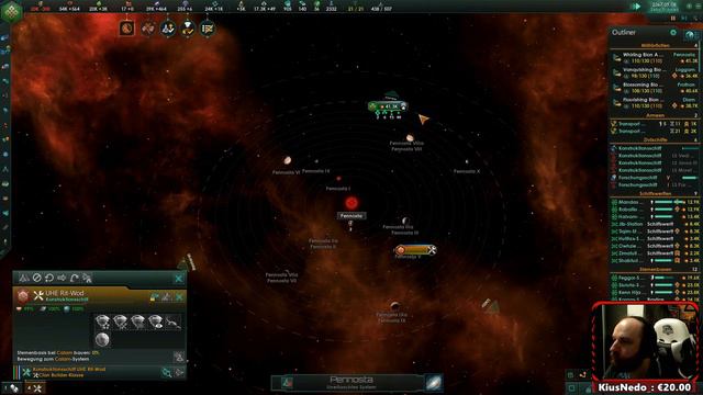 Stellaris 2.3 Der gefräßige Schwarm (Lets play, deutsch) #24 Der Großkahn kommt смотреть онлайн