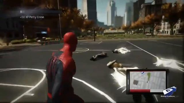 The Amazing Spider-Man - Manhattan is Your Playground - чистый геймплэй. смотреть онлайн