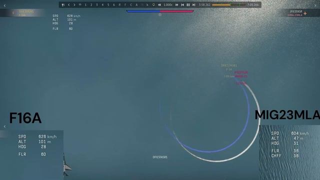 War Thunder First Dev Server Testing the Turns of the F16A смотреть онлайн