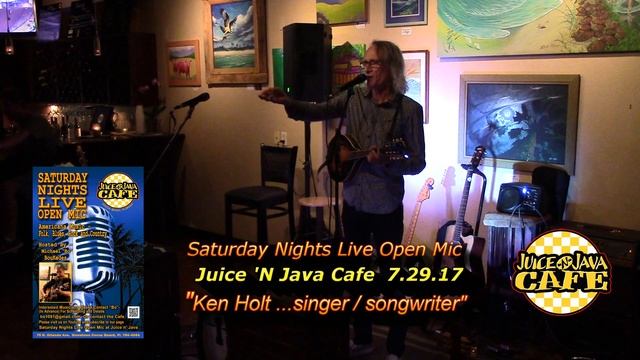 Ken Holt @ Juice 'N Java Cafe Open Mic 7.29.17 смотреть онлайн