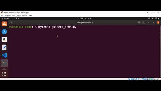 Installing GuiZero and Hello World App смотреть онлайн