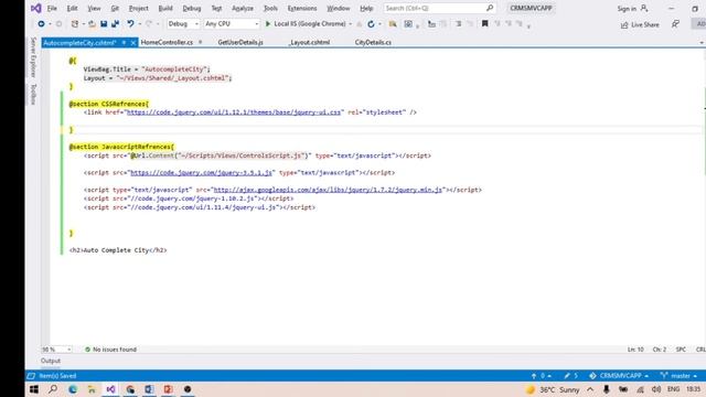 Auto compete textbox in MVC | Creating auto complete textbox | MVC | JQuery | Full Stack Developmen смотреть онлайн