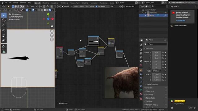 Nodevember #11 Wooly Mammoth Shading Live | Blender 2.90.1 смотреть онлайн