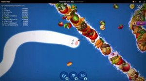 ? СУПЕР МЕГА ЧЕРВЬ/ ЧЕРВЯЧНАЯ ЗОНА / worms zone io, игра змейка ИГРОМАШКА/