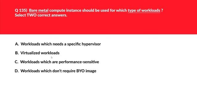 1Z0-1072-23 OCI 2023 Architect Associate Practice Questions : Part 13 смотреть онлайн