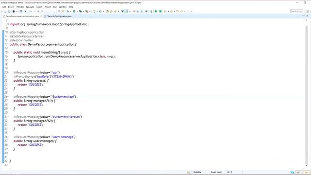 How to disable the Spring Security for a particular URL? смотреть онлайн
