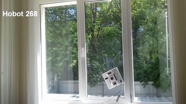 Робот-мойщик окон Hobot смотреть онлайн