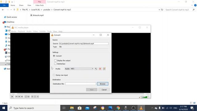 How To Convert Video to MP3 for FREE with VLC Media Player смотреть онлайн