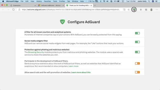 How to Block Ads in Microsoft Edge on Windows 10 and Mac (Chromium Edge) with AdGuard смотреть онлайн
