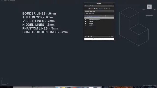 AutoCAD 2015 for MAC (Lesson 3 - 2019 Video) смотреть онлайн