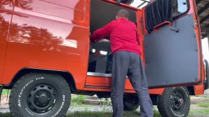 Раскладной салон Буханки. Часть2. Доработки.