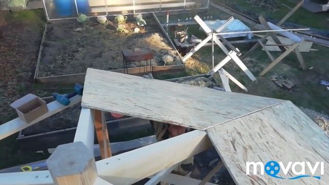 Шестигранная беседка своими руками, от фундамента до конька смотреть онлайн