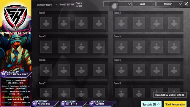 BGMI Daily Scrims By SkyReaper Esports ⭕Live | Join Our WhatApp Group Link in Desc For Registration смотреть онлайн