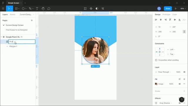 Creating Simple Screen with Shape Tools and Text Tools in Figma смотреть онлайн