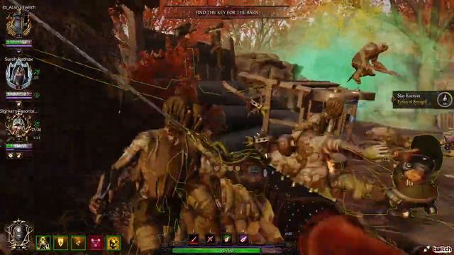 Vermintide 2 Cataclysm twtich with camera shake, head bobbing and 45 fov смотреть онлайн
