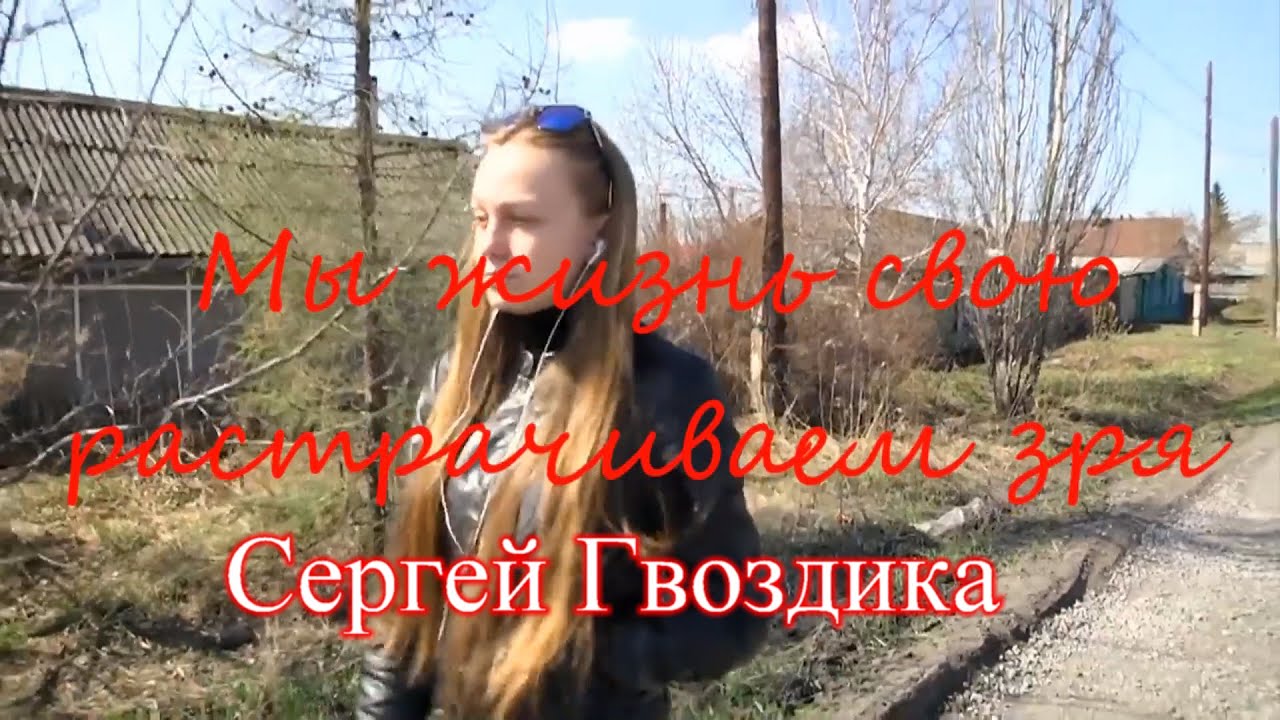Сергей Гвоздика-Мы жизнь свою растрачиваем зря.mp4 смотреть онлайн