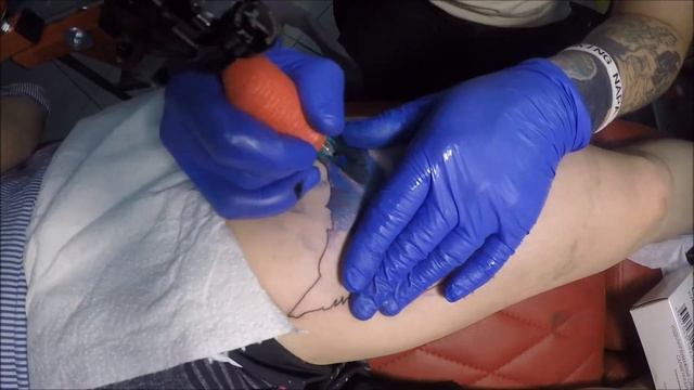 Old School tatto ( кот, геометрия) смотреть онлайн