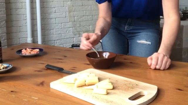 Рисовая лапша с креветками и кукурузой смотреть онлайн