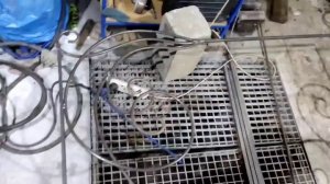 Металлическая решётка на окно, своими руками.