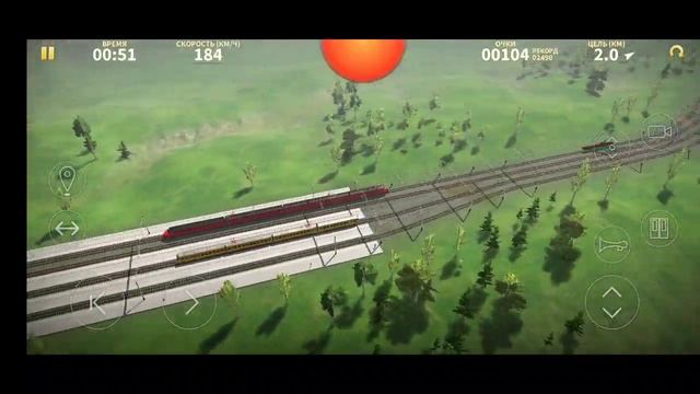 Две электрички и скоростной поезд разорвало на части при переводе стрелки. Игра Электрички. смотреть онлайн