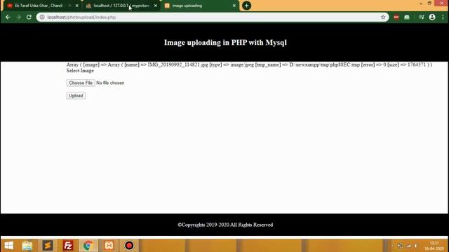 How to upload image in PHP with Mysql смотреть онлайн