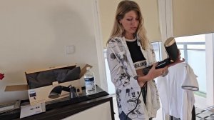 Отпариватель PHILIPS STH7060/80 . Отзыв,  Распаковка и тест ручного парового утюга. Что удобнее?