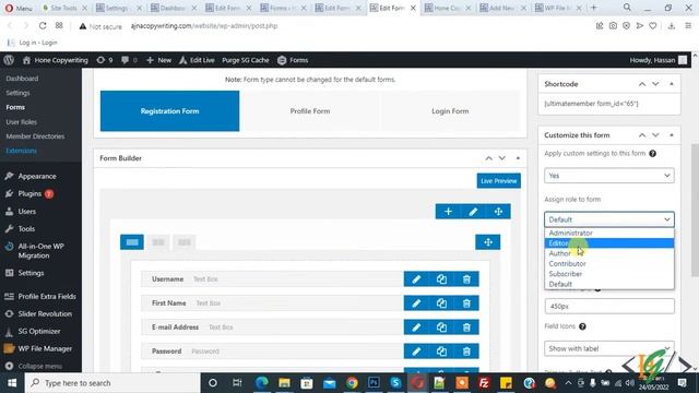 How to Assign Different User Role to Different Ultimate Member Registration Form and Profile Page смотреть онлайн