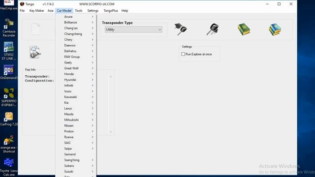 Toyota Camry 2005 all lost key programming by Tango смотреть онлайн