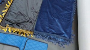 ЛАМБРЕКЕНЫ +ШТОРЫ В КАМАЗ